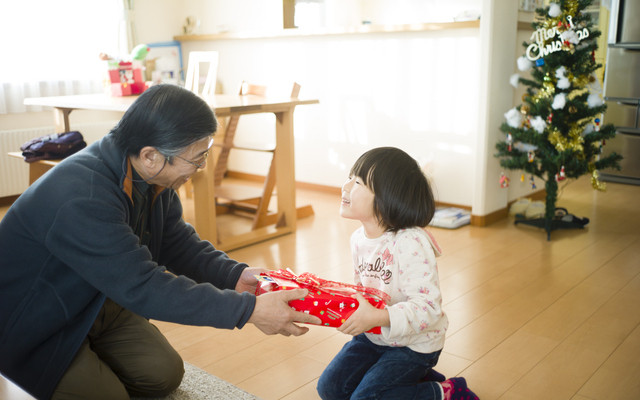 おじいちゃんからクリスマスプレゼント