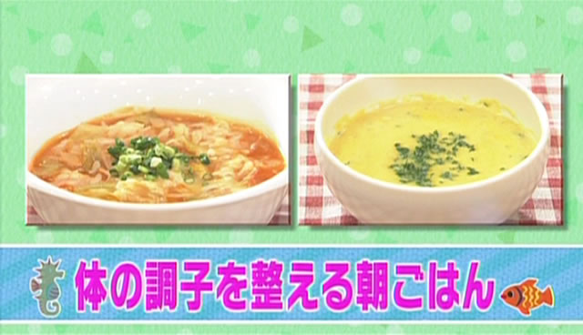 体の調子を整える朝ごはん