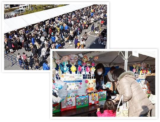 前回イベントでの「グッズ販売コーナー」