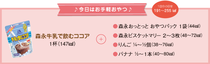 今日はお手軽おやつ♪