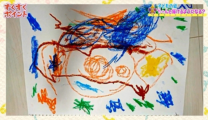 子どもの絵、ちゃんと描けるようになる？ | 子育てに役立つ情報満載【すくコム】 | NHKエデュケーショナル