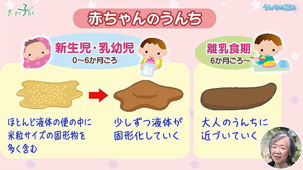 赤ちゃんのうんち